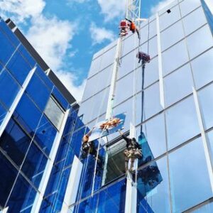 abseiling building maintenance